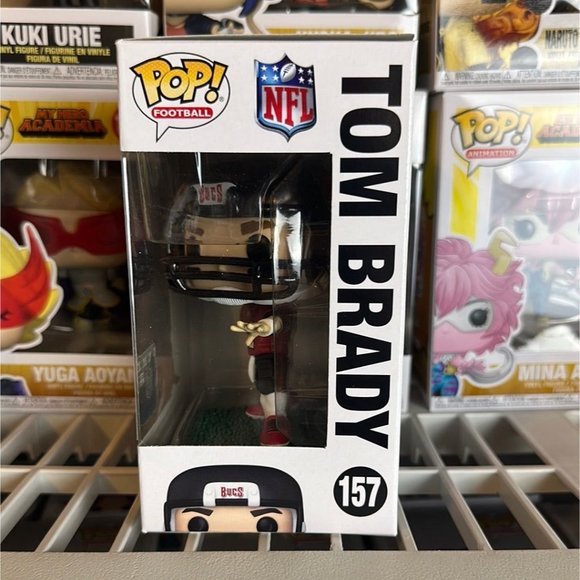 Funko POP! NFL Football Tom Brady Tampa Bay Buccaneers Figure #157! - Picture 3 of 7